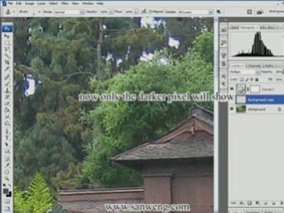 Photoshop tutorial - Sharpening and Color enhancement