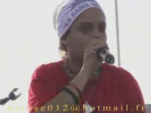 Keny Arkana Lescar Jeunesse du monde