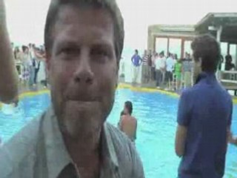 Hot girls at Cavo Paradiso in Mykonos