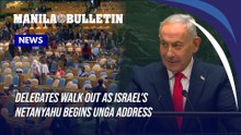 Delegates walk out as Israel’s Netanyahu begins UNGA address