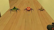 Hunting Microscopic Spider Cars In Hotel… But They Became GIANT 😱