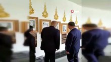 Beyaz Saray'da Trump ile Çin Başbakanı Şi arasında ilginç anlar kamerada