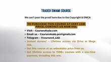 Courses4sale.com — Trader Swami Course