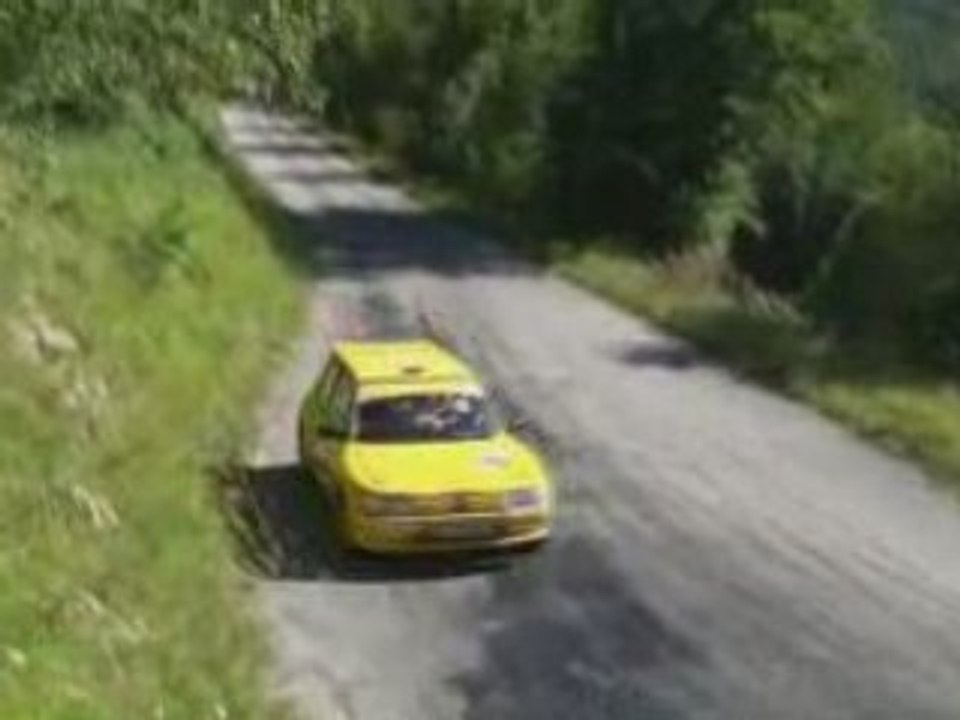 1 speciale jour rallye de la drome 2008