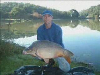 Carp fishing in France - Some carp caught at Vaulaurent