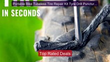 Portable Bike Tubeless Tire Repair Kit Tyre Drill Puncture Urg... -- Best Buy 2026 | Great Quality!