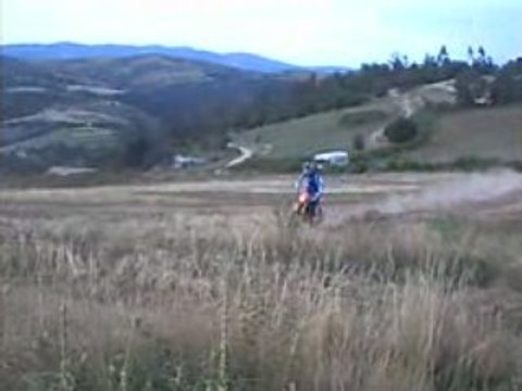 ENDURO Essai moto crampons chez A2O