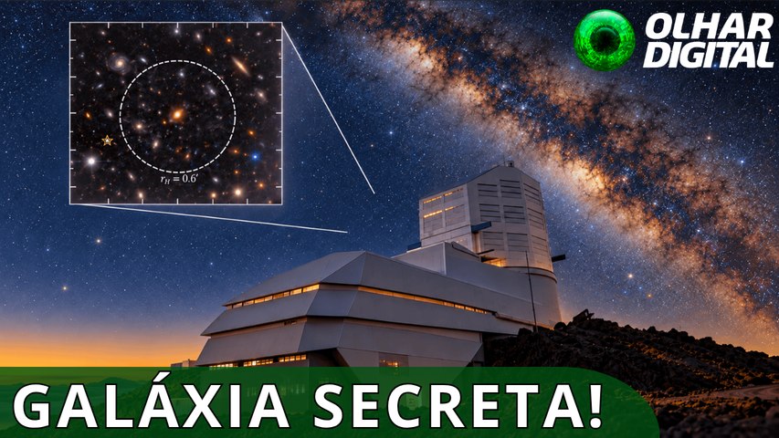 Galáxia minúscula escondida no quintal da Via Láctea é descoberta