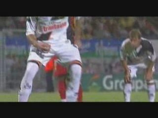 Penalty Jallet suite à une faute sur Kevin Gameiro