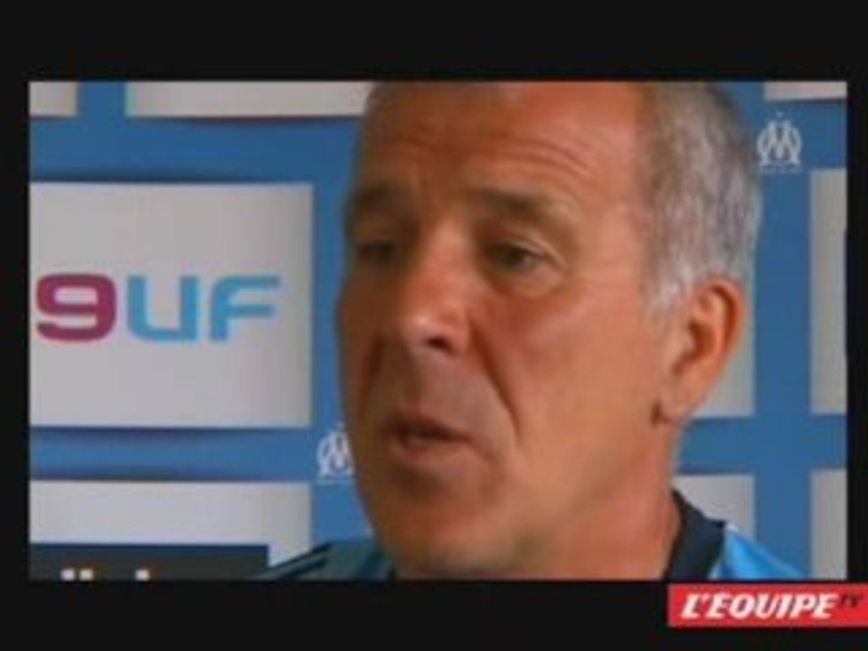 Gerets "Marseille a de l'allure" OM - Rennes (4-4) Foot l1