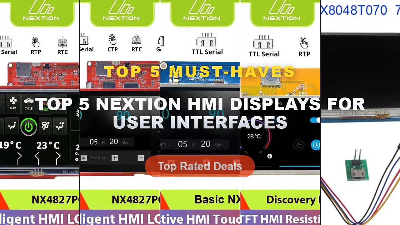 Top 5 Nextion HMI Displays For User Interfaces: Top 5 Best Sellers ...