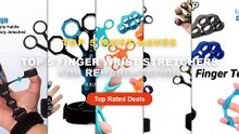Why Everyone Is Buying Top 5 Finger Wrist Stretchers For Rehabilitation - Silicone Five Finger Training Hand Expanders E...
