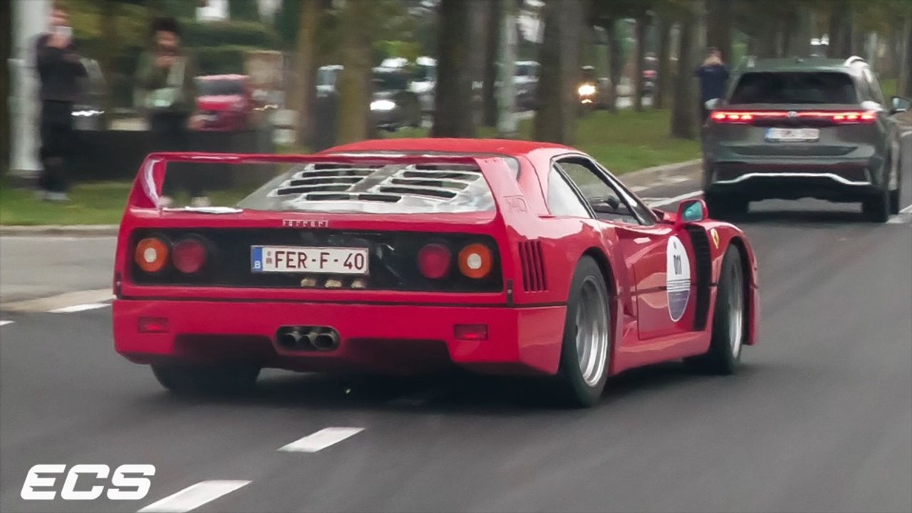 Supercars Accelerating - CRAZY F40, Challenge Stradale, Countach, 849 Testarossa, 12Cilindri