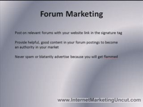 Internet Marketing Uncut Traffic Secrets