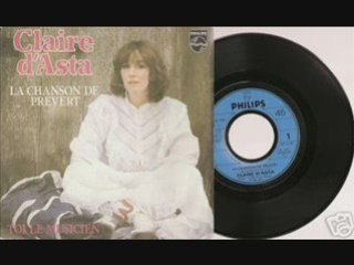 Claire d'Asta - La Chanson de Prévert