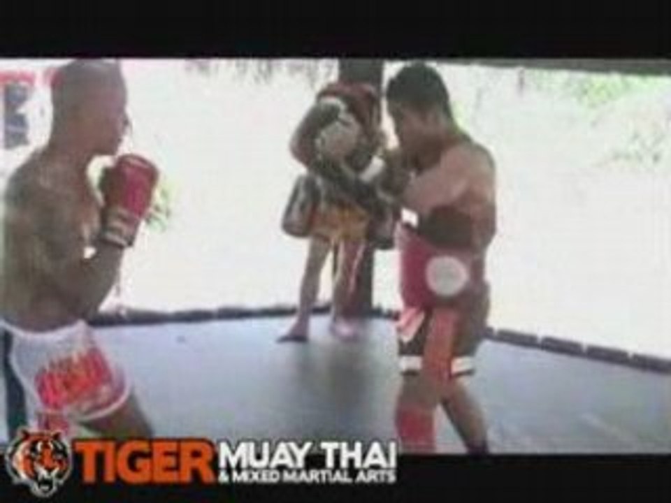 Elite XC fighter Muhsin Corbbrey trains for Diaz in Thailand