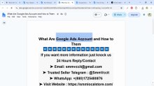 22 Trusted Sites to Buy! Google Ads Account in 2026