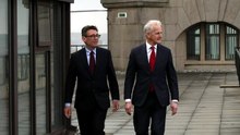 Andy Burnham hosts Norwegian prime minister in Liverpool