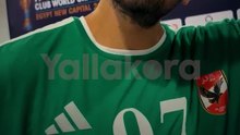 محمد إبراهيم حارس يد الأهلي: الجهمور هو الداعم الأول.. والحمد لله على المكسب