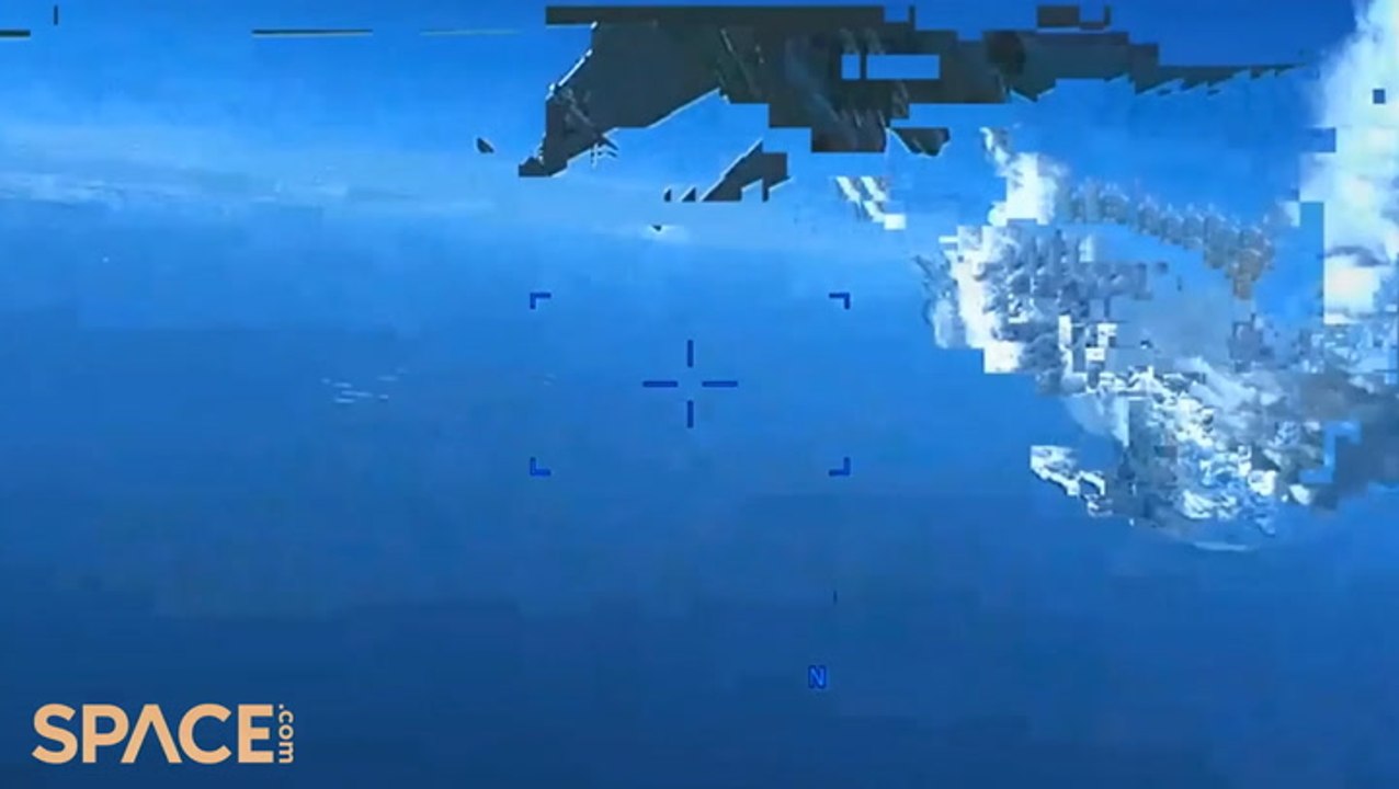 Video Recording Of Russian Su-27 Aircrafts And A US MQ-9 Drone