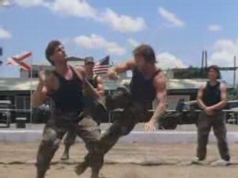 Chuck Norris Prepares For Battle In Delta Force 2