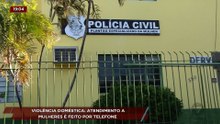 Violência doméstica atendimento a mulheres é feito  por telefone
