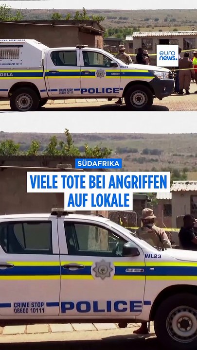 Schock in Südafrika: Zwei Schießereien fordern mindestens 27 Tote