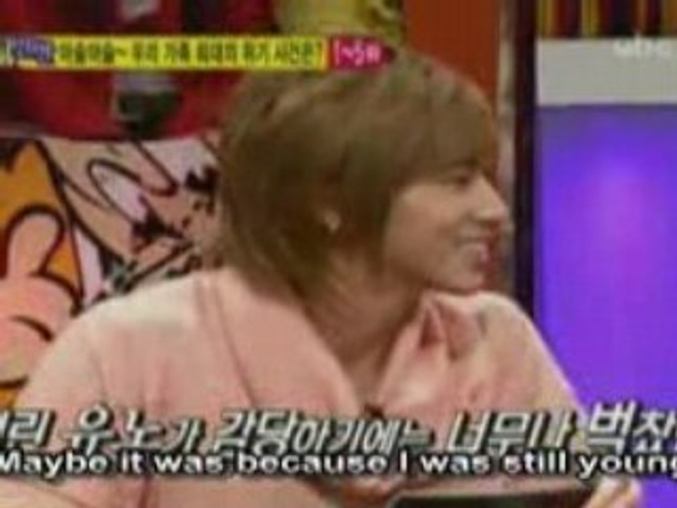DBSK - YSMM Yunho U-Know's Childhood Job (Eng Sub)
