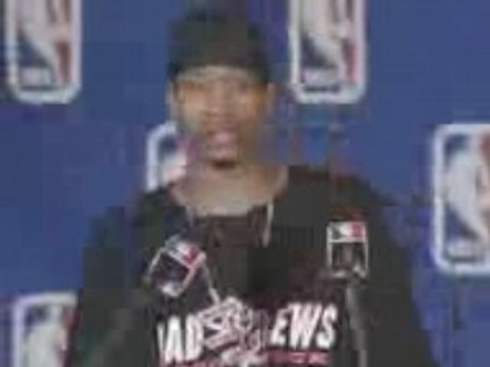 Iverson and M J = Michael Jackson or Michael Jordan