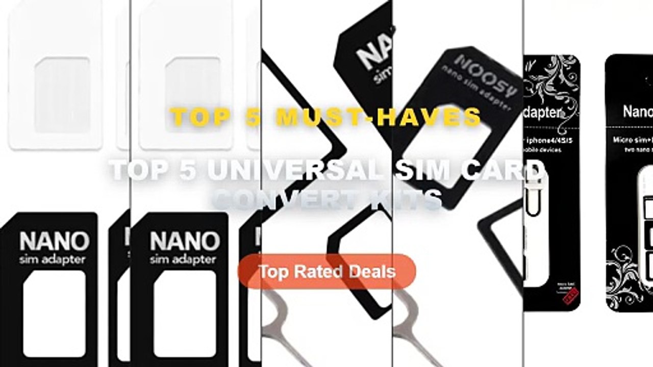 Top 5 Universal SIM Card Convert Kits: Top 5 Best Sellers - NanoSIM ...
