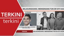 Syed Saddiq kongsi kenangan terakhir bersama Allahyarham Tun Dr Siti Hasmah