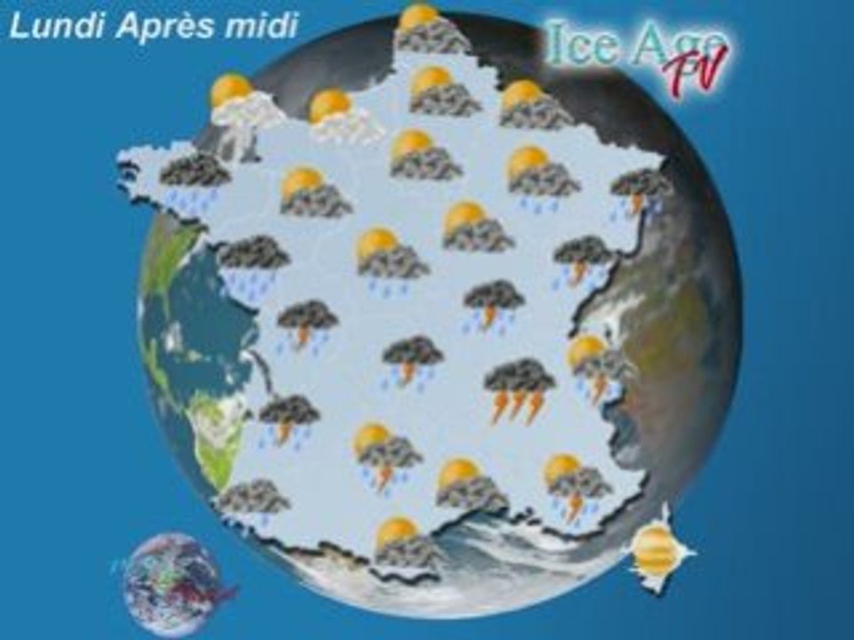 Météo du Lundi 11 Aout 2008