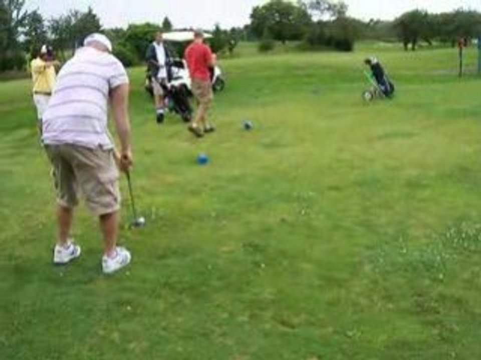 The 18th Hole + Everyone Show's Off There Drives