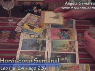 Horoscopo Leo 10 al 16 de agosto 2008 - Tarot
