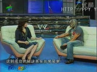 Rey Mysterio Live On China TV Show pt8