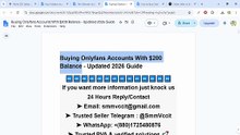 Best 10 Sites to Purchase OnlyFans Account With $200 Balance