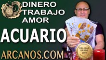 ♒ ACUARIO: Dinero, Trabajo y Amor, 27 septiembre-3 octubre de 2026 (Stuart de ARCANOS.COM)