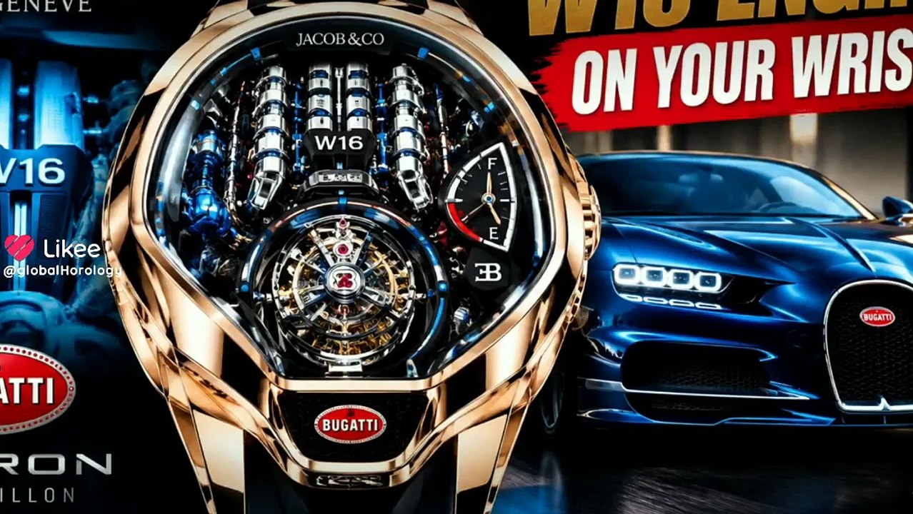 280,000 BUGATTI WATCH?! 🤯 The INSANE Chiron Tourbillon by Jacob & Co.
