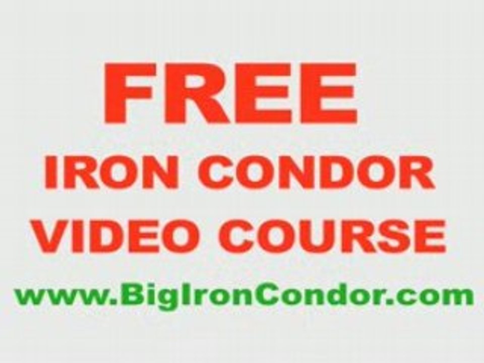 Adjusting Iron Condors