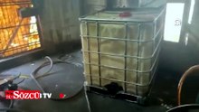 Şanlıurfa'da toprağa gömülü tankta 1250 litre kaçak akaryakıt ele geçirildi