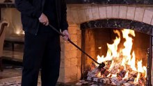 BURNING MILLIONS OF DOLLARS IN A FIREPLACE 🔥💵😱 | AI VIDEO