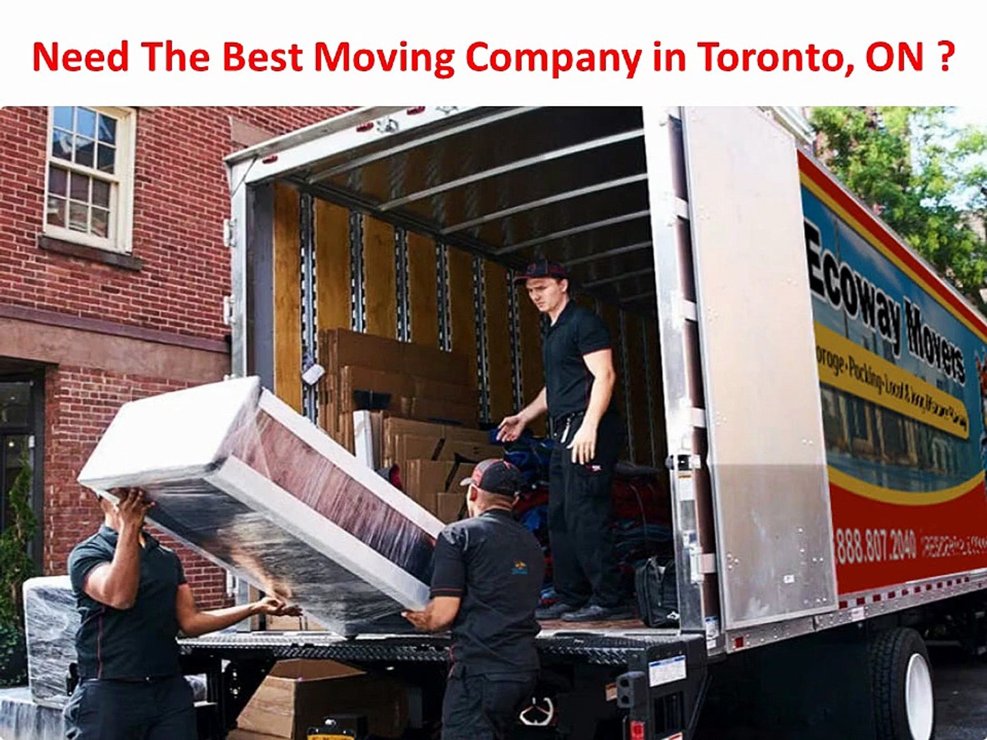 Ecoway Movers : #1 Moving Company in Toronto, ON | (647) 945–6708