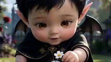 The little demon and the little spider are both adorable—and both far from ordinary.