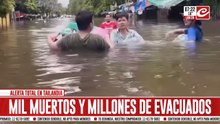 Tremendo temporal deja más de mil muertos en Tailandia
