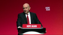 Chancellor criticises Tories in conference speech