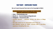 Courses4sale.com — Van Tharp – Dispcilined Trader