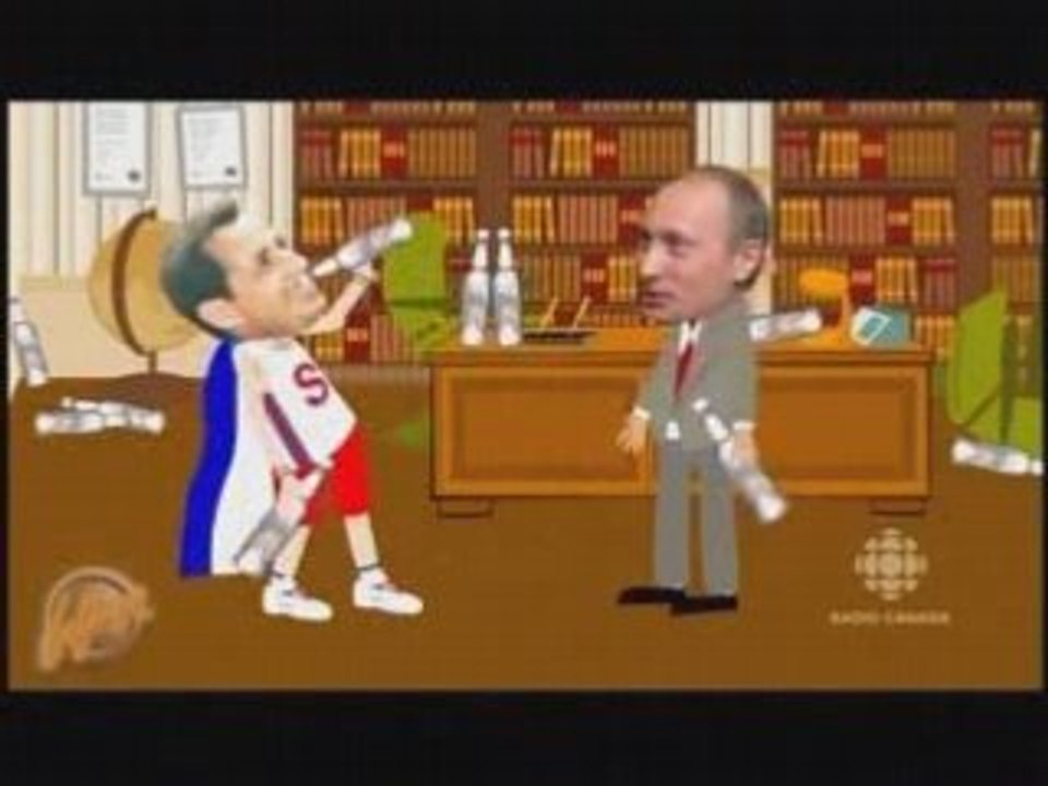 Super Sarkosy en piste !
