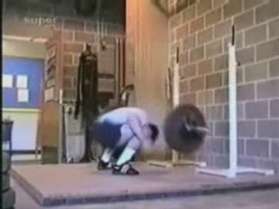 Régis s'entraine pour les JO