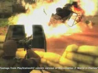 Mercenaries 2  :  version PS2