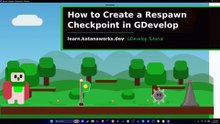 How to Create a Respawn Checkpoint in GDevelop (Tutorial)